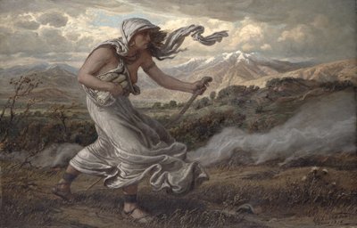 La Sibilla Cumana, 1876 da Elihu Vedder