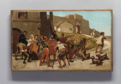 Die Fabel vom Müller, seinem Sohn und dem Esel Nr. 6 da Elihu Vedder