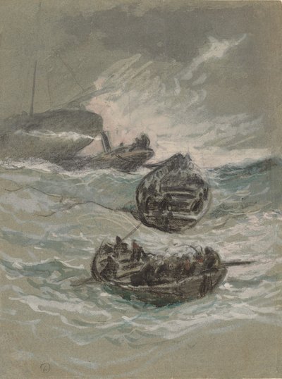 Il naufragio da Elihu Vedder