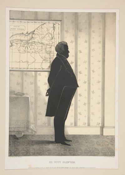 De Witt Clinton, da una serie di 27 ritratti da Elijah C. Kellogg