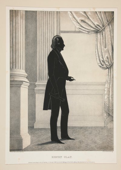 Henry Clay, da una serie di 27 ritratti da Elijah C. Kellogg