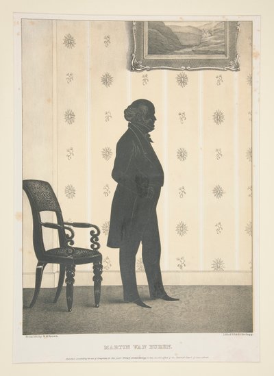Martin Van Buren, da una serie di 27 ritratti da Elijah C. Kellogg