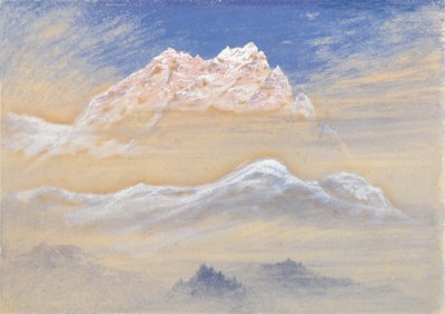 Vista montana: Parte della catena delle Alpi Terglon vista da vicino a Rudmannsdorf, Italia da Elijah Walton