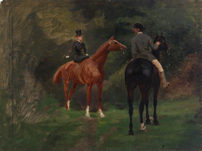 Figure a cavallo da Eliphalet Fraser Andrews
