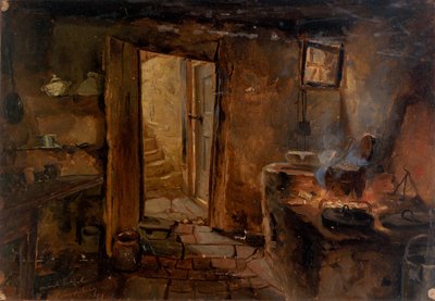Interno di una cucina da Eliphalet Fraser Andrews