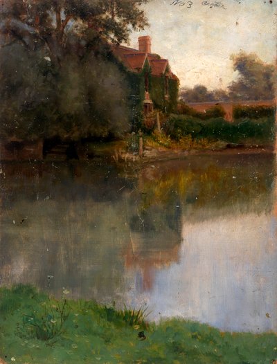 Bordo di un ruscello, fine XIX-inizio XX secolo da Eliphalet Frazer Andrews