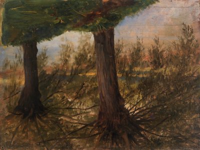 Alberi accanto a un ruscello da Eliphalet Frazer Andrews