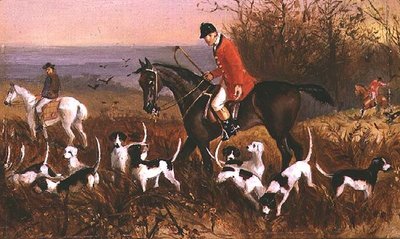 Scena di caccia da Pardon Hall, Essex da Elisabeth Arkwright