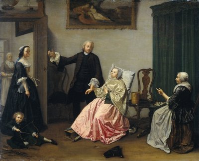 Visita del dottore da Elisabeth Geertruida Wassenbergh