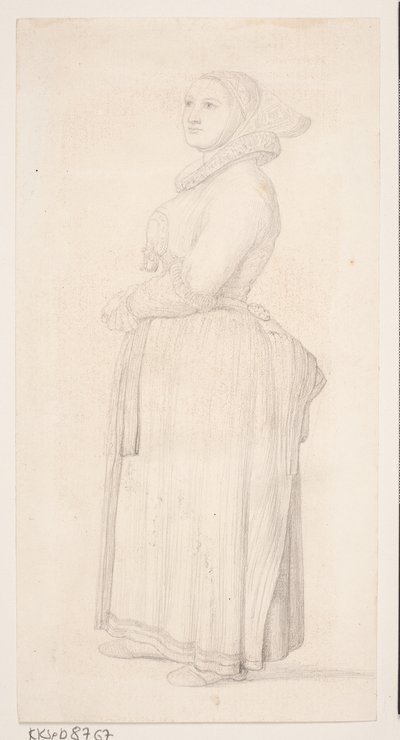 Amagerpige da Elisabeth Jerichau Baumann