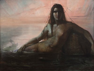 Sirena, 1847 da Elisabeth Jerichau Baumann