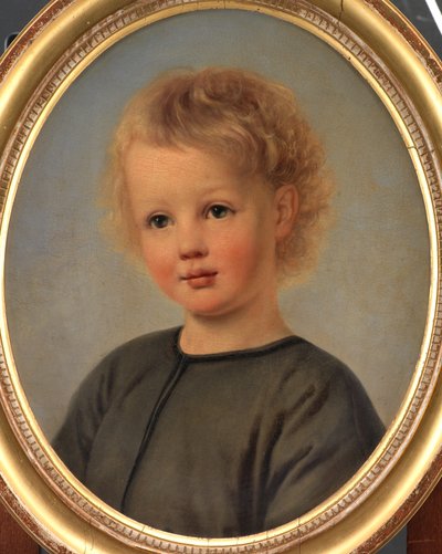 Ritratto di Holger Aagaard Hammerich a 4 anni da Elisabeth Jerichau Baumann