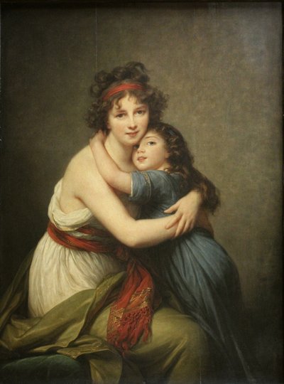 Elisabeth Louise Vigée-Lebrun, Madame Vigée-Lebrun e sua figlia da Élisabeth Louise Vigée Le Brun