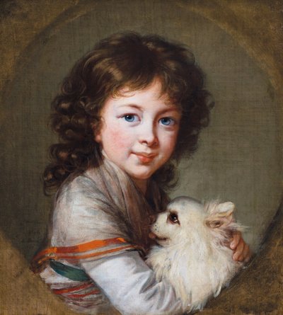 Ritratto di Elisabetta Isabella Mniszech da Élisabeth Louise Vigée Le Brun