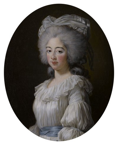 Ritratto di Maria Giuseppina di Savoia (1753-1810), contessa di Provenza da Élisabeth Louise Vigée Le Brun