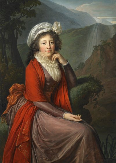 Ritratto della contessa Maria Theresia Bucquoi da Elisabeth Louise Vigee Lebrun