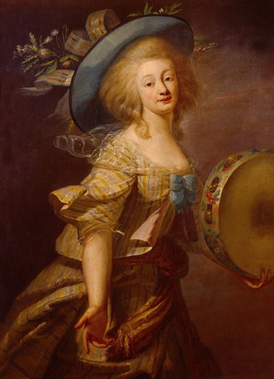 Ritratto di Marie-Anne de Cupis, anche conosciuta come La Camargo da Elisabeth Louise Vigee Lebrun