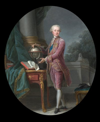 Ritratto del principe di Nassau da Elisabeth Louise Vigee-Lebrun