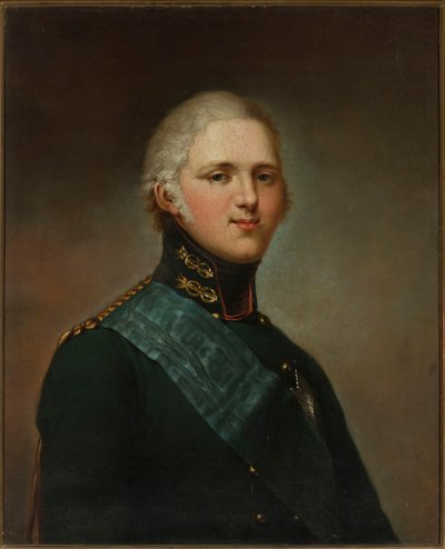 Ritratto dello zar Alessandro I da Elisabeth Louise Vigee-Lebrun