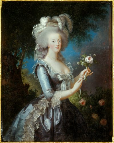 Ritratto di Maria Antonietta di Lorena Asburgo da Elisabeth Louise Vigee Lebrun