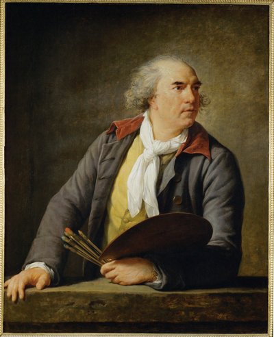 Il pittore Hubert Robert ... da Elisabeth Louise Vigee-Lebrun