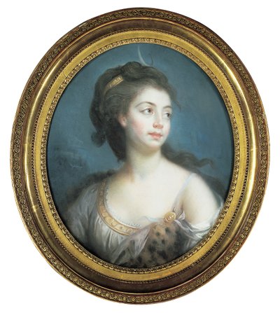 Ritratto allegorico di una signora come Diana, 1777 da Elisabeth Louise Vigee Lebrun