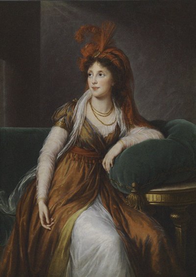 Contessa Anna Alexandrovna Golitsyna, nata Principessa Bagrationi-Gruzinskaya da Elisabeth Louise Vigee Lebrun