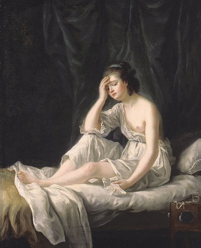 Virtù irresoluta da Elisabeth Louise Vigee Lebrun