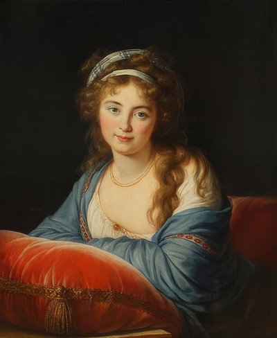 La contessa Catherine Vassilievna Skavronskaia. Circa 1795-96 da Elisabeth Louise Vigee Lebrun