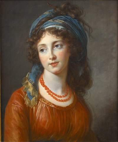 Ritratto di Aglaé de Gramont, nata de Polignac 1768-1812, 1794 da Elisabeth Louise Vigee Lebrun