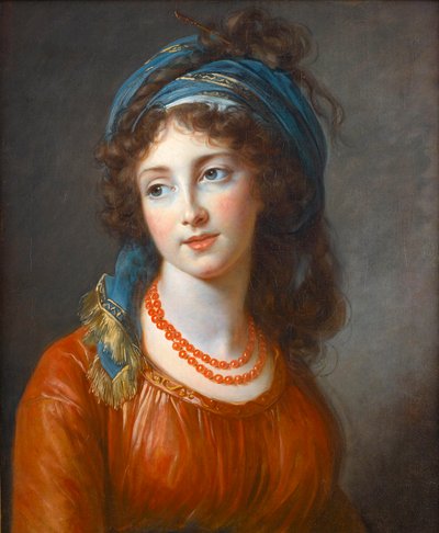 Ritratto di Aglae de Gramont, nata de Polignac da Elisabeth Louise Vigee Lebrun