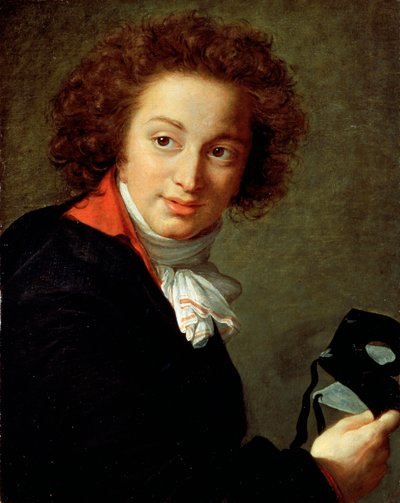 Ritratto del conte Grigory Chernyshov con una maschera, 1793 da Elisabeth Louise Vigee Lebrun