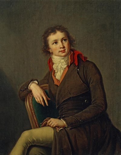 Ritratto del conte Pavel Alexandrovich Stroganov 1774-1817, 1790 da Elisabeth Louise Vigee Lebrun
