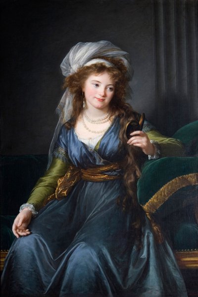 Ritratto della contessa Yekaterina Skavronskaya, nata von Engelhardt 1761-1829 da Elisabeth Louise Vigee Lebrun