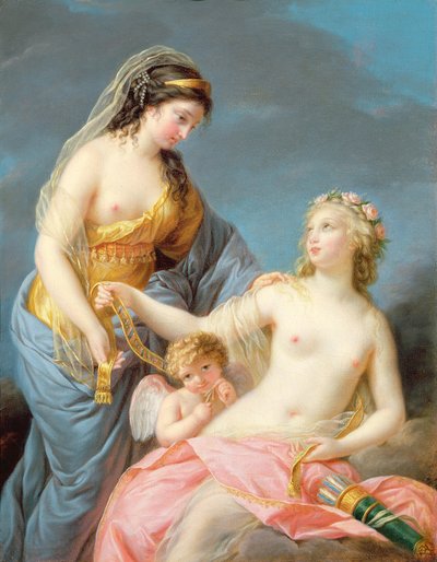 Ritratto di Emma Hart come Sibilla da Elisabeth Louise Vigee Lebrun