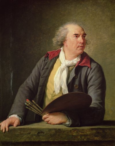 Ritratto di Hubert Robert (1733-1808) 1788 da Elisabeth Louise Vigee Lebrun