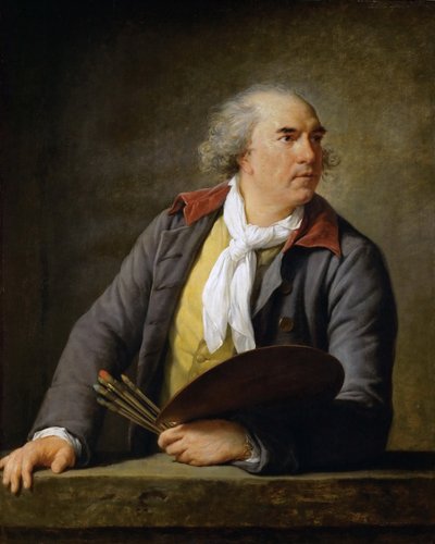 Ritratto di Hubert Robert 1733-1808, 1788 da Elisabeth Louise Vigee Lebrun