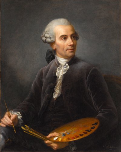 Ritratto di Joseph Vernet 1719-1789 da Elisabeth Louise Vigee Lebrun