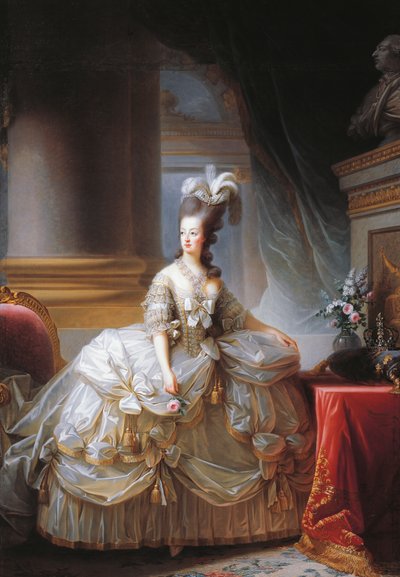 Ritratto di Maria Antonietta da Elisabeth Louise Vigee Lebrun