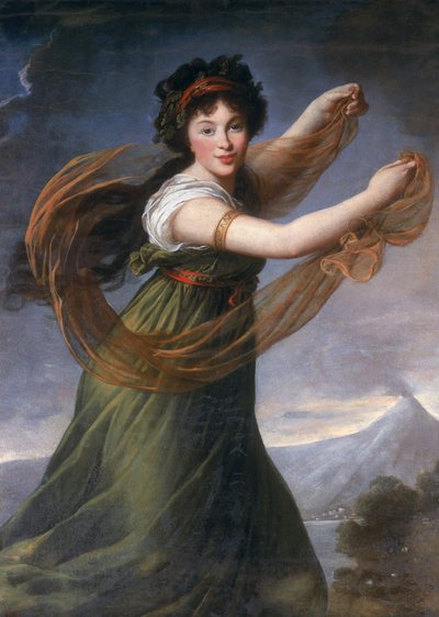Ritratto di Pelagia Sapiezyna, 1794 da Elisabeth Louise Vigee Lebrun