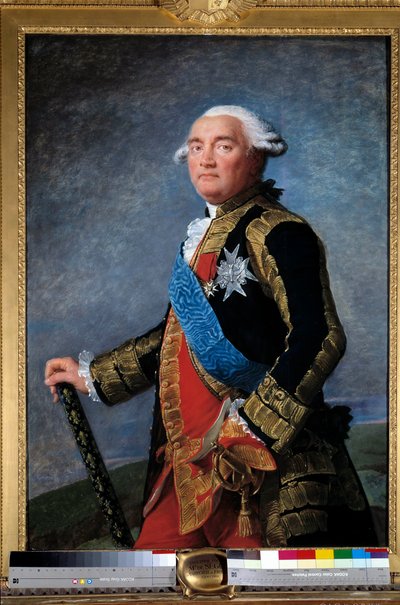 Ritratto di Philippe Henri, Marchese di Segur (1724-1801) maresciallo di Francia. Dipinto di Marie Elisabeth Louise Vigee Le Brun (1755-1842). 1789 da Elisabeth Louise Vigee Lebrun