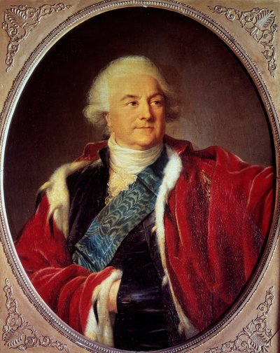 Ritratto di Stanislao Augusto Poniatowski, Re di Polonia da Elisabeth Louise Vigee Lebrun