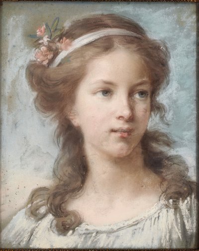 Ritratto di una giovane ragazza da Elisabeth Louise Vigee Lebrun