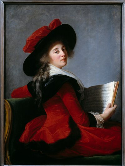 Ritratto della Baronessa di Crussol da Elisabeth Louise Vigee Lebrun