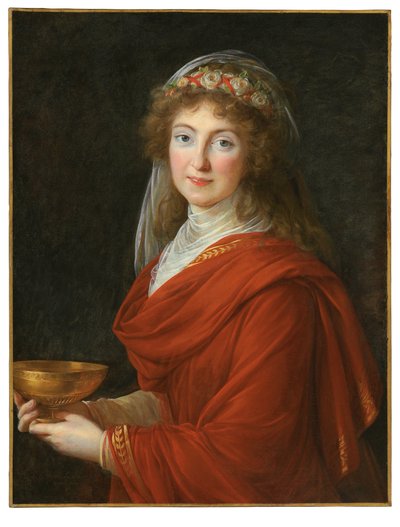 Ritratto della Contessa Siemontkowsky Bystry da Elisabeth Louise Vigee Lebrun