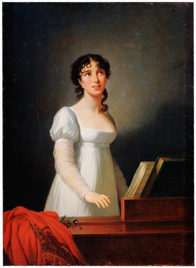 Ritratto della cantante italiana Angelika Catalani, fine XVIII o inizio XIX secolo da Elisabeth Louise Vigee Lebrun