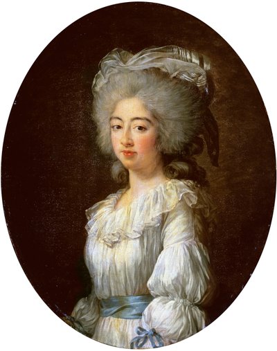 Ritratto di Louise Marie Josephine, contessa di Provenza, poi regina di Francia da Elisabeth Louise Vigee Lebrun
