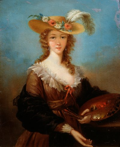 Autoritratto da Elisabeth Louise Vigee Lebrun