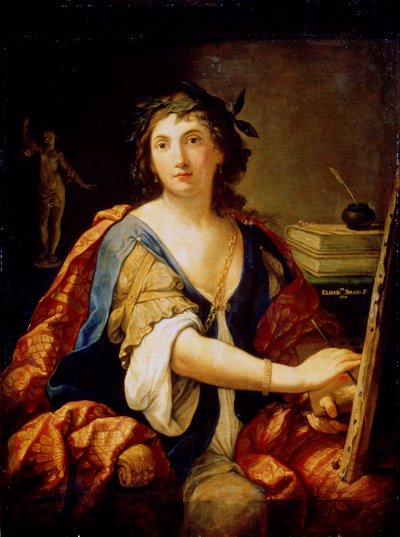 Allegoria della pittura autoritratto, 1658 da Elisabetta Sirani