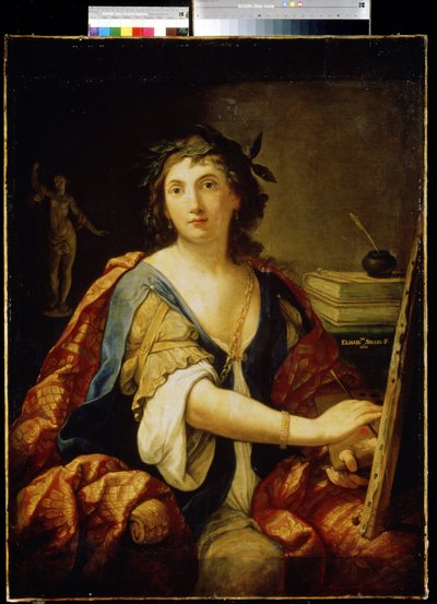 Allegoria della pittura, autoritratto, 1658 da Elisabetta Sirani
